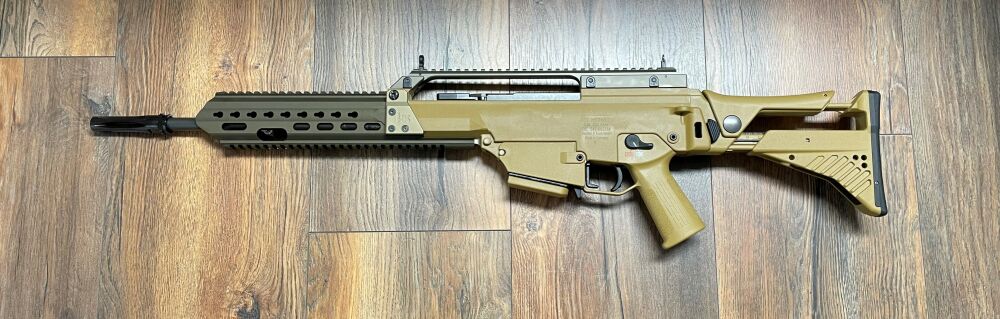 Heckler & Koch HK243 S TAR sandfarben RAL8000 - Das zivile G36 sportlich zugelassen!
